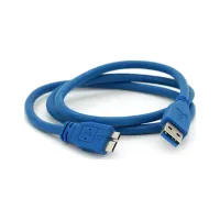 Дата кабель USB 3.0 AM to Micro B 0.8m black Voltronic (YT-3.0AM\Micro-B-0.8B) - 2