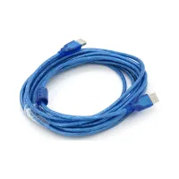 Дата кабель USB 2.0 AM/AM 5.0m blue Ritar (YT-AM/AM-5.0TBL) - Зображення 2