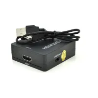 Перехідник HDMI F to VGA F 720P/1080P black Voltronic (YT-CM-HDMI/VGA-B) - 1