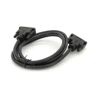 Кабель мультимедійний DVI M to DVI M 1.5m 24+1pin black Merlion (YT-DVI(M)/(M)NY-1.5mB) - 1