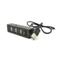 Концентратор Voltronic USB 3.0 to 4xUSB black (YT-HUB4-B) - 1