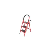 Драбина Voltronic 80см, до 150кг, 3 сходинки з гумовими килимками, металева (YT43382) - Зображення 2