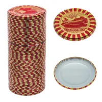 Кришка для банки Хуторянка закаточна 50 шт - 1