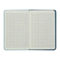 Книга записна ZiBi Cosmo A6 в клітинку тверда обкладинка на гумці 80 аркушів, чорна (ZB.116102) - Зображення 3