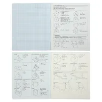 Зошит ZiBi предметний PASTEL 48 аркушів клітинка, геометрія (ZB.1701-11) - 3