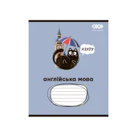 Зошит ZiBi набір учнівських CRAZY CAT 48 аркушів клітинка 10 штук, 8 предметів (ZB.1703-99) - 9