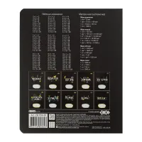 Зошит ZiBi предметний BLACK, 36 аркушів, клітинка, фізика (ZB.1730-30) - 2