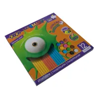 Пластилін ZiBi Smart Line 12 кольорів, 240 г (ZB.6224) - 1