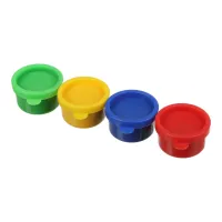 Пальчикові фарби ZiBi Baby Line 4 кольорів 30 мл (ZB.6564) - 1