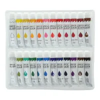 Акрилові фарби ZiBi ART Line -2 24 кольорів х 12 мл (ZB.6664) - 2