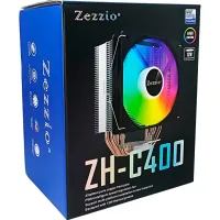 Кулер до процесора Zezzio ZH-C400 V2 ARGB/SRGB Ultra Fan - 6