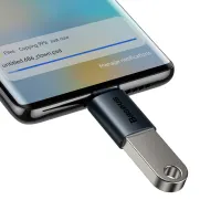 Перехідник OTG USB 3.1 AF to USB-C blue Baseus (ZJJQ000003) - 5