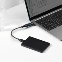 Перехідник OTG USB 3.1 AF to USB-C blue Baseus (ZJJQ000003) - 7