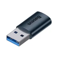 Перехідник USB 3.1 M to USB-C F blue Baseus (ZJJQ000103) - Зображення 5