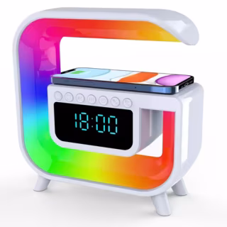 Настольная смарт лампа-ночник G-Smart G30 с беспроводной зарядкой