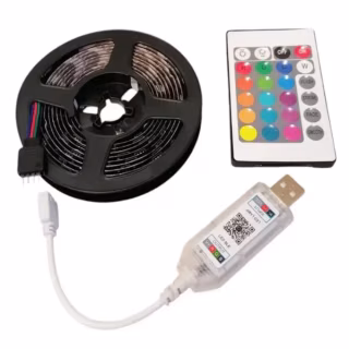 Лента светодиодная 3м Bluetooth, USB, 10009