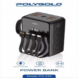 Повербанк Polygold PG-PW330 36000 mAh 22.5W