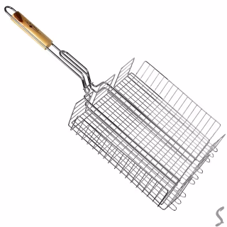 Решетка-гриль большая 69*41*31.5*6.5см MH-0085