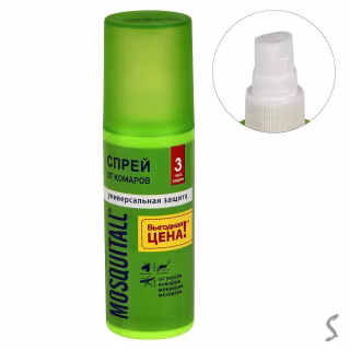Спрей от комаров 100мл (3часа защиты) WL-2380