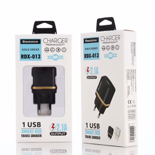 Сетевое зарядное устройство REDDAX RDX-013 10W (USB), Black