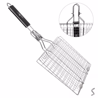 Решітка-гриль зі складаною ручкою 51*32*22*2 см MH-5505