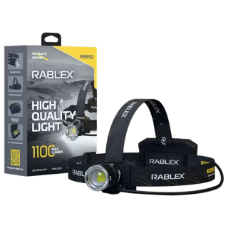 Налобний ліхтар Rablex RB652, 1100 lumen, акум, Type-C