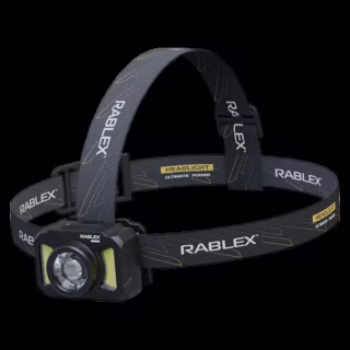 Налобний ліхтар Rablex RB666, білий + червоний, 550 lumen, акум, Type-C