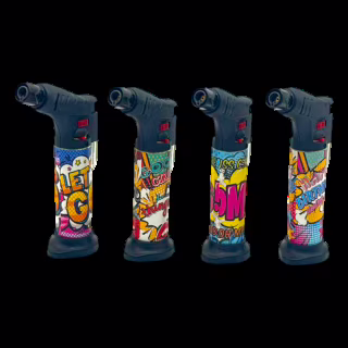 Пальник газовий кишеньковий/Тробо запальничка/Lighter прозорий OMG