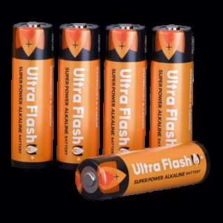 Батарейка Ultra Flash LR6 AA  Super Power Alkaline