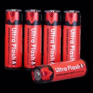 Батарейка Ultra Flash R6 AA Super Heavy Duty