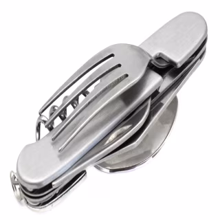 Туристический столовый прибор метал G13 средний