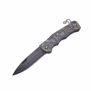 Нож складной Knifes Skull 4760X -3