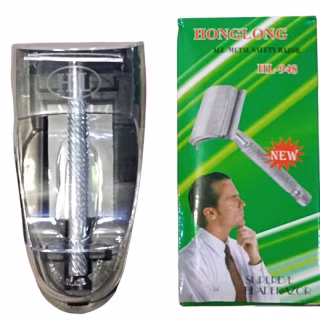 Станок для бритья металлический в коробке HONGLONG HL-948