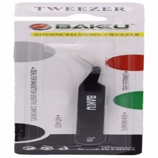 Пинцет закругленный Tweezer Baku 7-SA