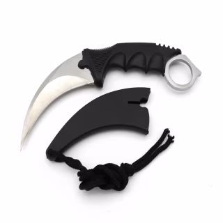 Нож Керамбит "Серебро" / 19см / 8см