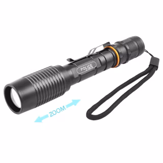 Ручний ліхтар Police BL-2804, 2ХLi-ion 18650, T6, Zoom, 2673