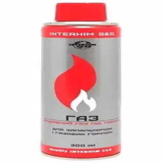 Газ для зажигалок INTERHIM S&G Интерхим 300мл
