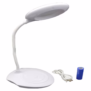 Настольная LED лампа аккумуляторная JL-816A на 18650 / microUSB(сенсорный выключатель)