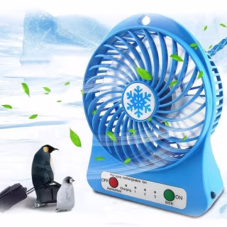 Вентилятор ручной аккумуляторный HF-309, 4376