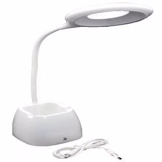 Настольная LED лампа аккумуляторная на 18650 / microUSB (сенсорный выключатель) 1128 - WD477