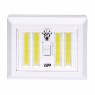 Фонарь выключатель WD405, 4хAA, магнитное крепление