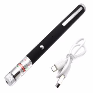 Лазерная указка аккумуляторная Li-ion, MicroUSB, 1153