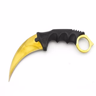 Нож Керамбит "Золотой" 3313 / 19см / 8см