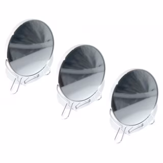 Зеркало двустороннее металлическое №4  (диаметр – 9,5см)