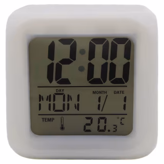 Часы электронные CX-508 с температурой и подсветкой Кубик 3*AAA 1246