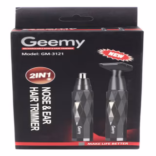 Тример ProGemei GM-3121 акумуляторний, з насадкою для носа і вух.