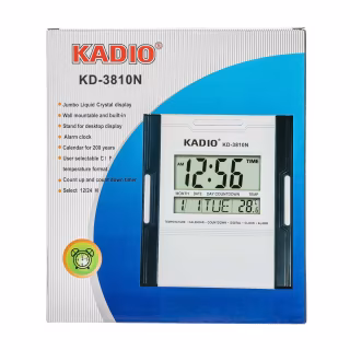 Годинники електронні Kadio KD-3810N 255х223х21 / 4267