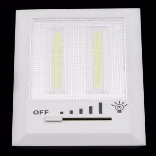 Фонарь выключатель HB322 с регулятором, батарейки, подвесной, магнитное крепление