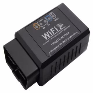 Автомобільний діагностичний сканер АВТОСКАНЕР OBD 2 WiFi /2714/ чорний