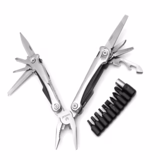 Мультитул Traveler A803 Чёрный с насадками